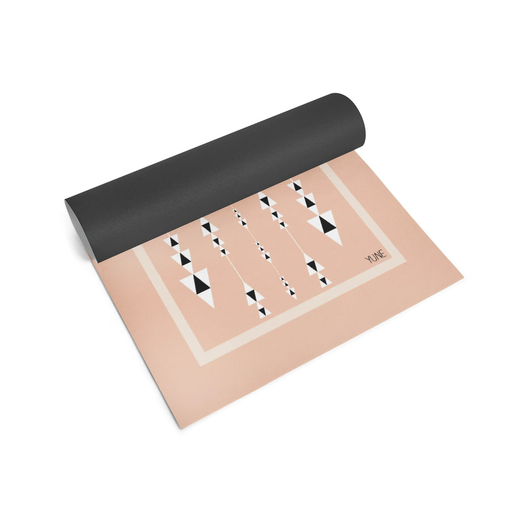 Margot “Golden Hour Flow” Yoga Mat – 6mm Non-Slip, Eco-Friendly (Tan)-2
