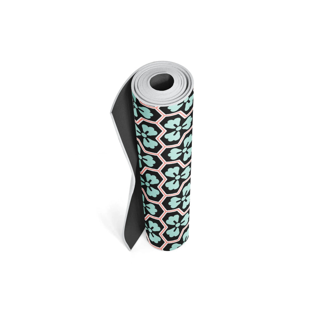 Yoga Mat | 6mm Thick | Black | Non-Slip | Eco Friendly | Yune Yoga | Crow-4