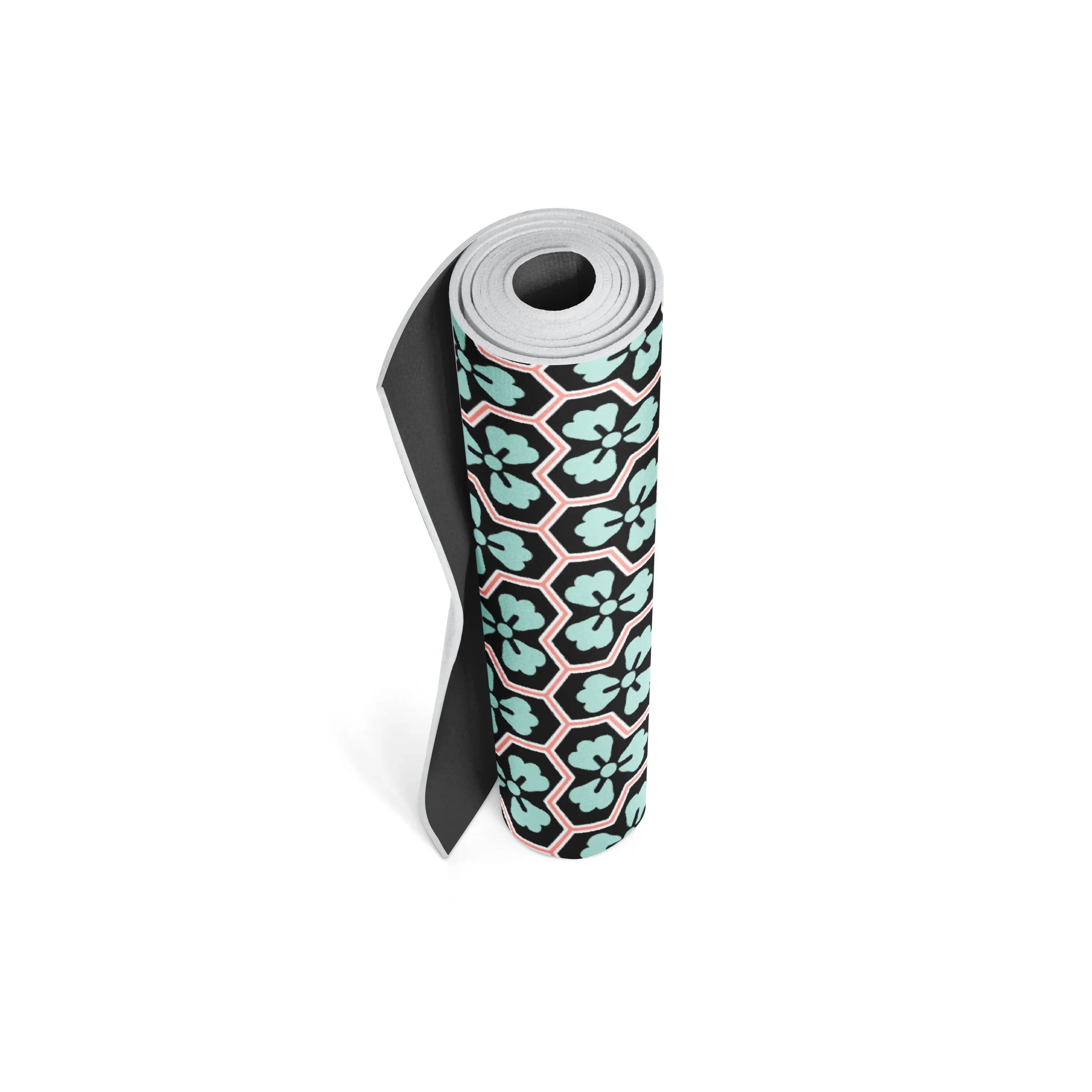 Yoga Mat | 6mm Thick | Black | Non-Slip | Eco Friendly | Yune Yoga | Crow-4