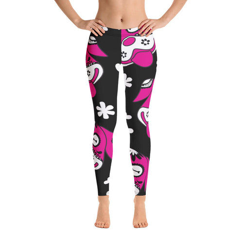 Day of the Dog Pink Leggings-0