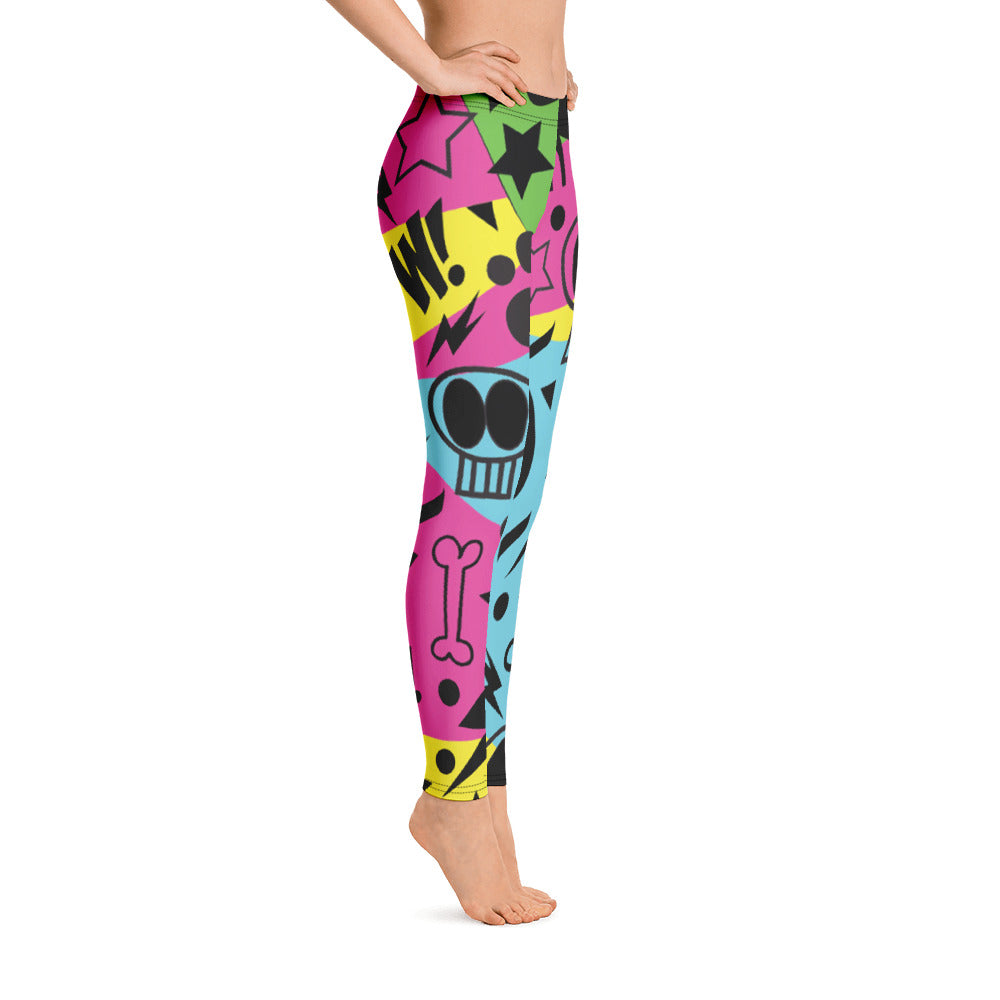 Graffiti Leggings-4