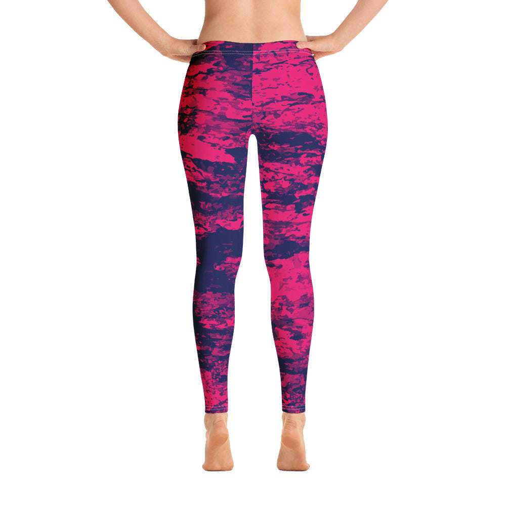 Rocky Road Pink Leggings-2