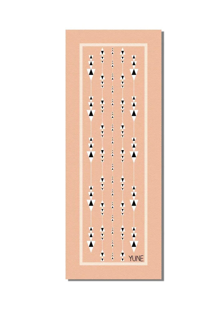 Margot “Golden Hour Flow” Yoga Mat – 6mm Non-Slip, Eco-Friendly (Tan)-0